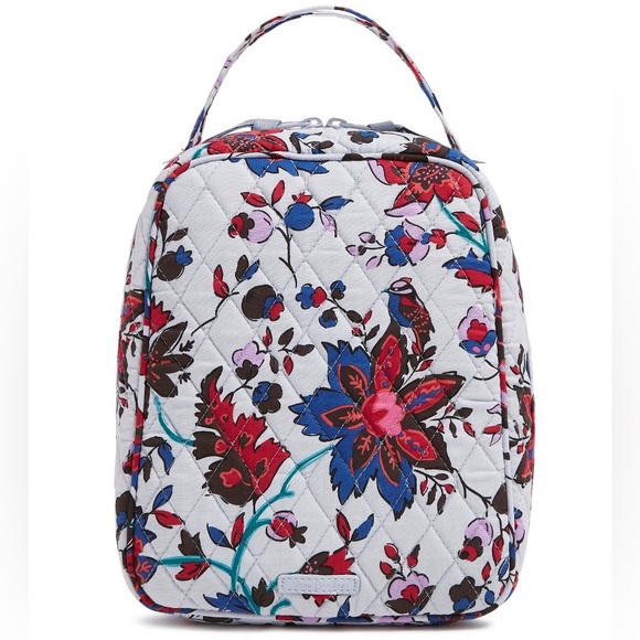 VERA BRADLEY Lunch Bunch Bag in Cotton Vineyard Floral - Picture 3 of 4